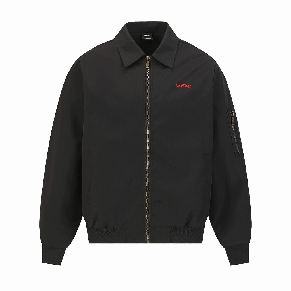 男女兼用アメカジ古着風スタジャン刺繍入り全2色