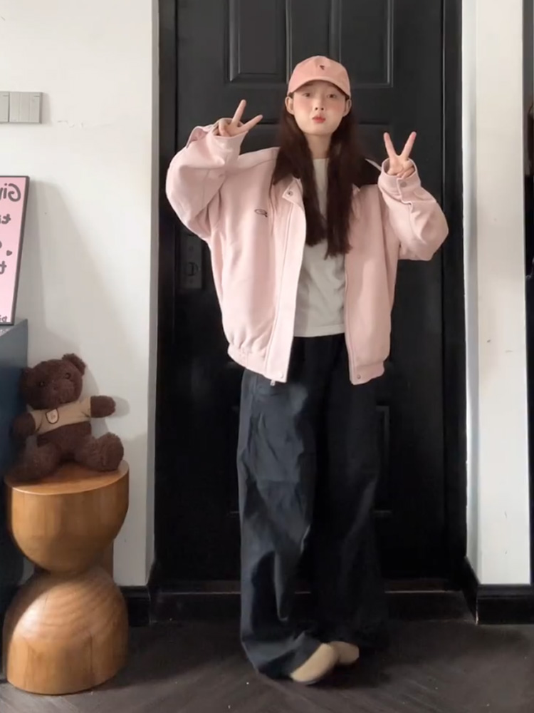 スタジャン ふんわり優美ブルゾン