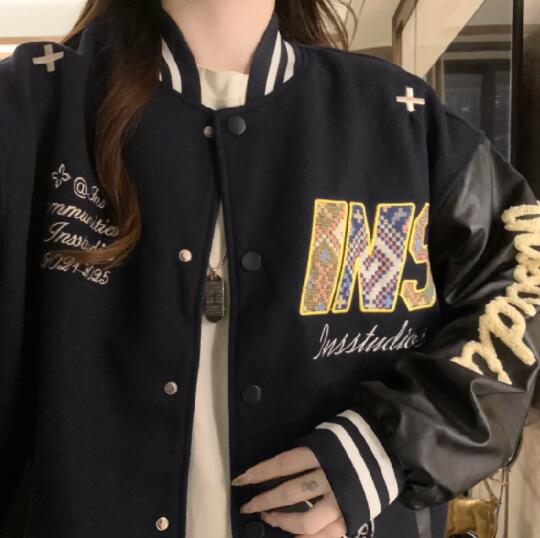 女の子向けカジュアルスタジャン