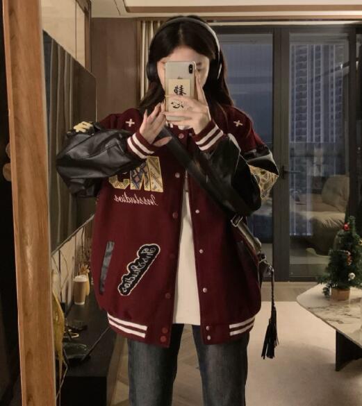 女の子向けカジュアルスタジャン