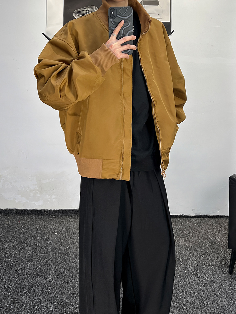 スタジャン ゆったりシルエット スタジャン