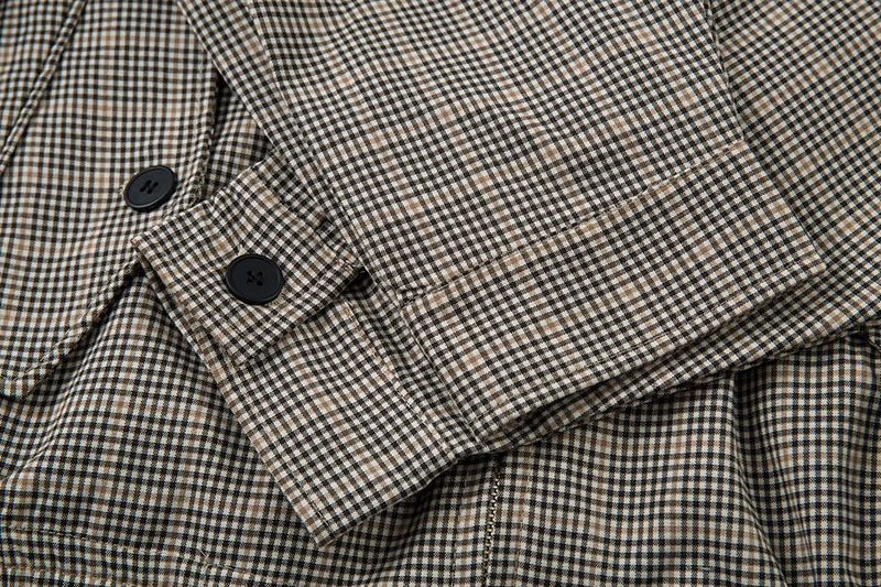 千鳥格子柄スタジャン男女兼用秋冬新作