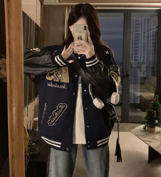 女の子向けカジュアルスタジャン