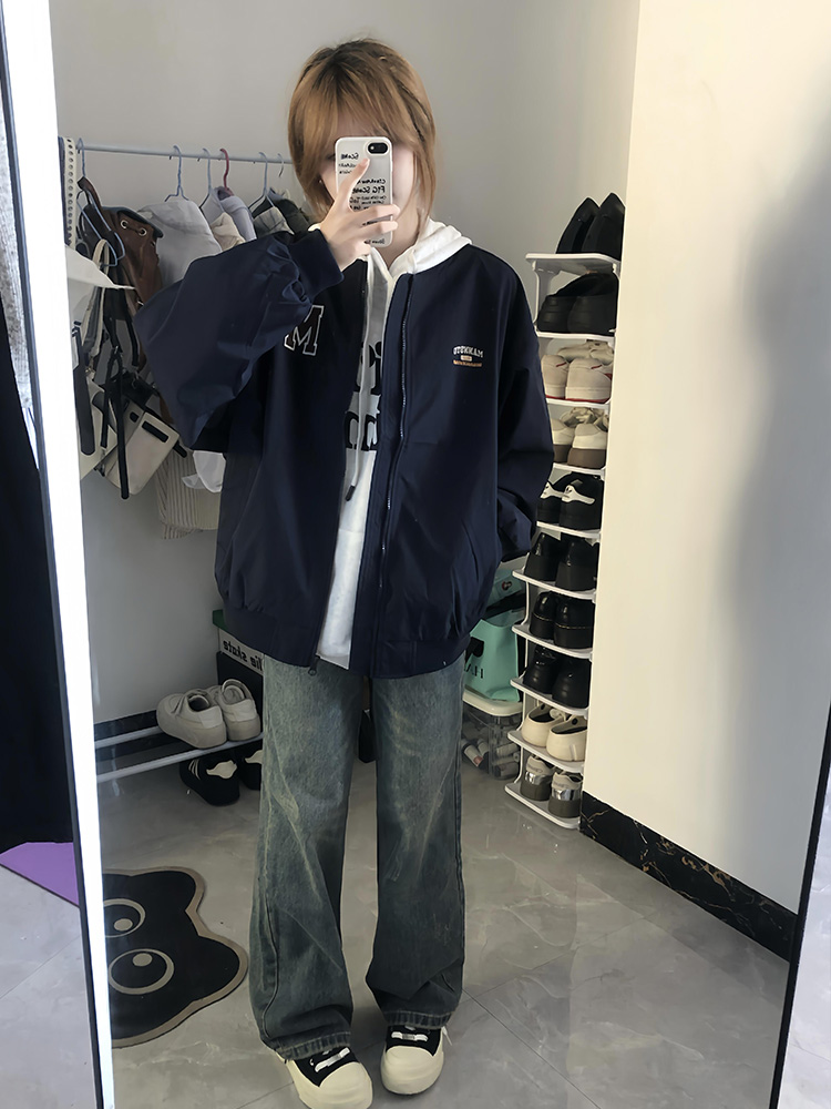 スタジャン レトロカレッジジャケット