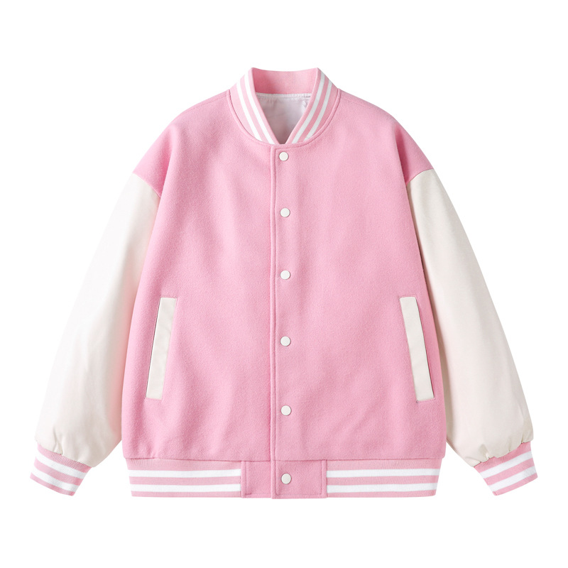 スタジャン 袖切替デザイン配色スタジアムジャンパー