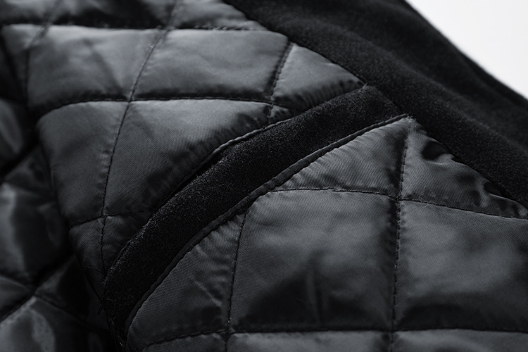 メンズ 秋冬 本格派スタジャン ウール混素材 全6色