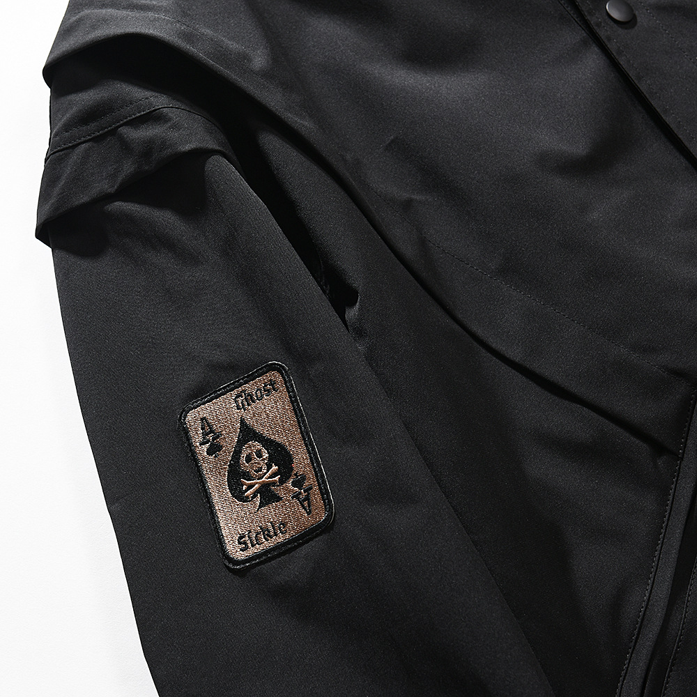 中綿入りスタジャン 男女兼用 ストリート系 秋冬アウター