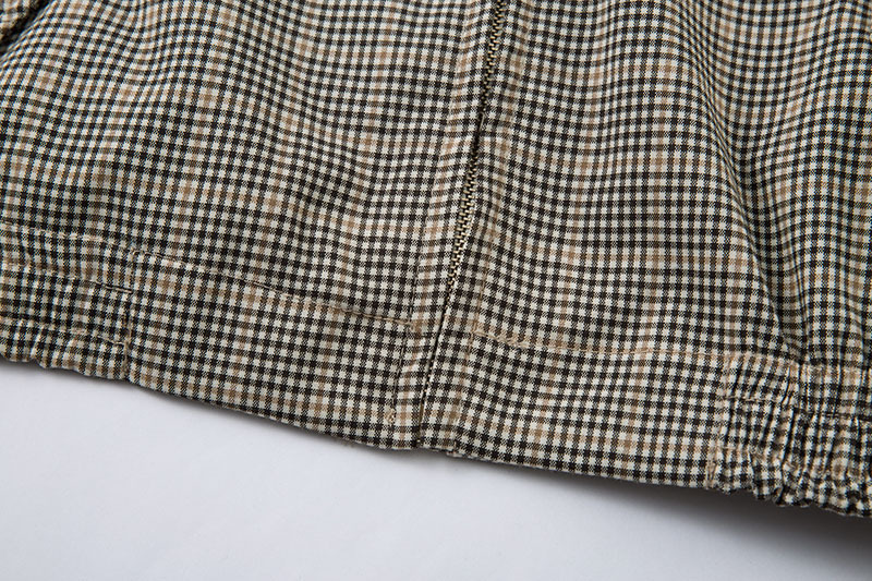 千鳥格子柄スタジャン男女兼用秋冬新作