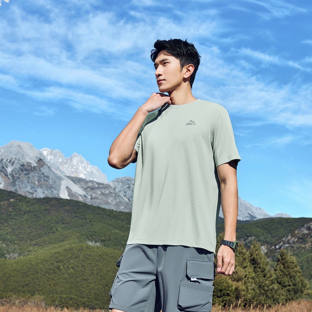 メンズスポーツウェア アウトドア対応速乾Tシャツ
