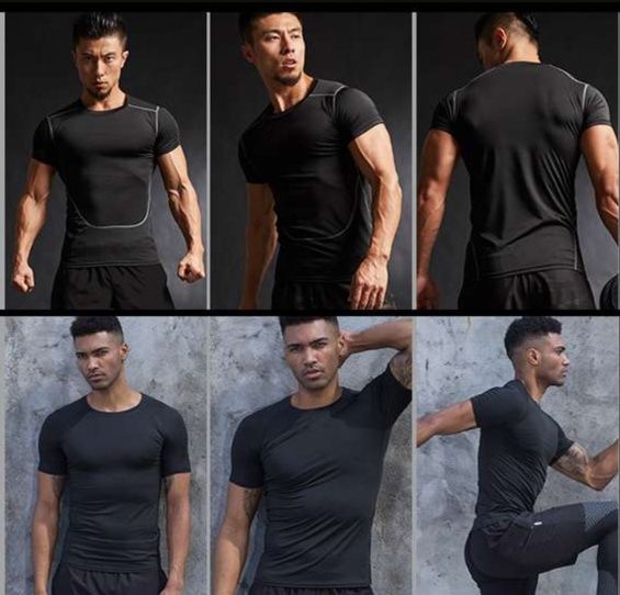 スポーツウェア専門店 加圧サポート速乾機能性シャツ