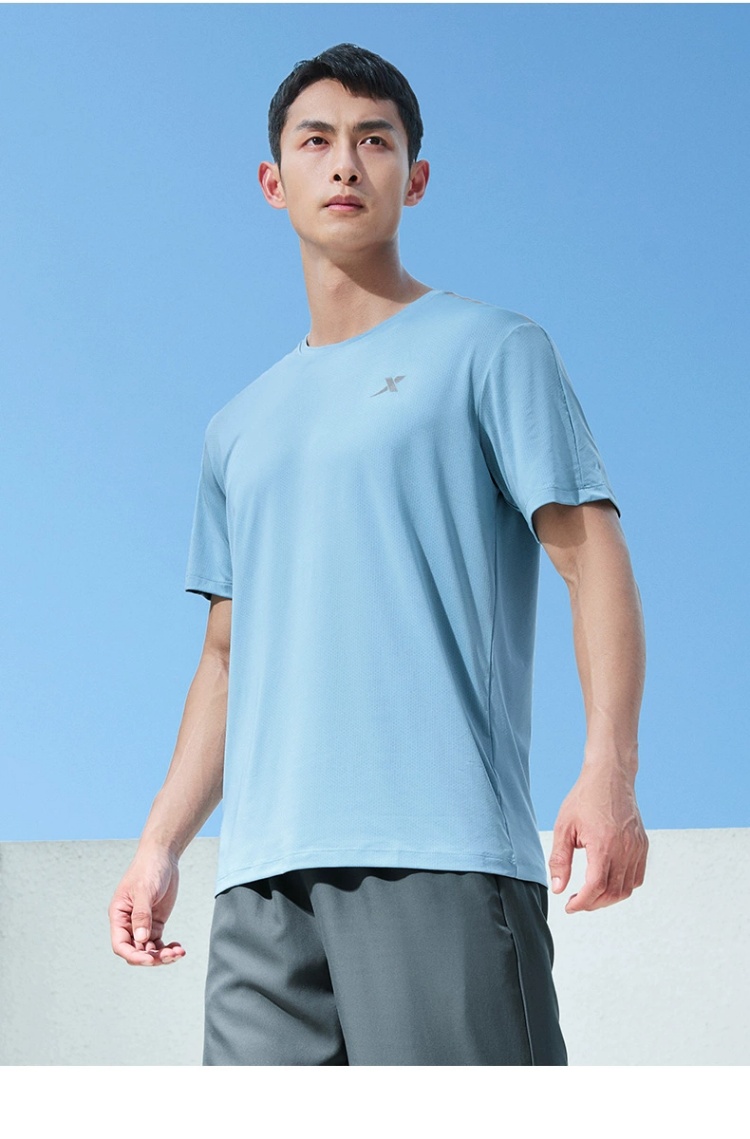 メンズスポーツウェア 吸湿速乾アスリートTシャツ