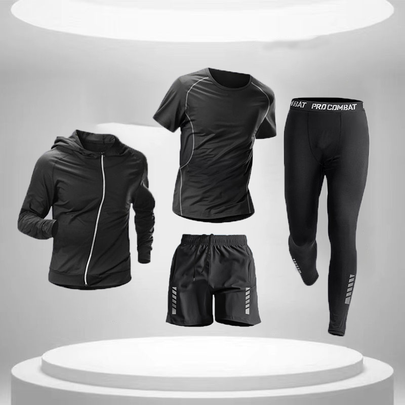 メンズスポーツウェア プロ仕様五点セット機能性トレーニングウェア
