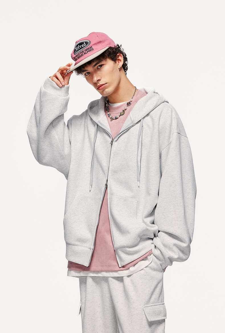 メンズスポーツウェア メンズ スポーツ パーカー 秋冬 無地 フード付き ジップアップ