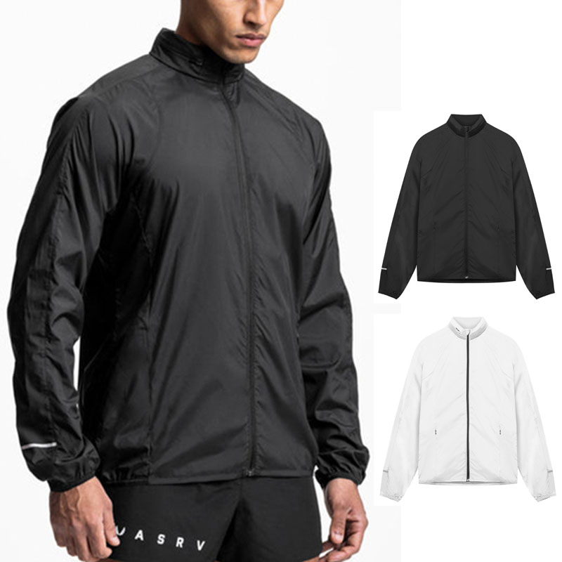 メンズスポーツウェア メンズ ウォーキング専用薄手軽量ジャケット 全2色