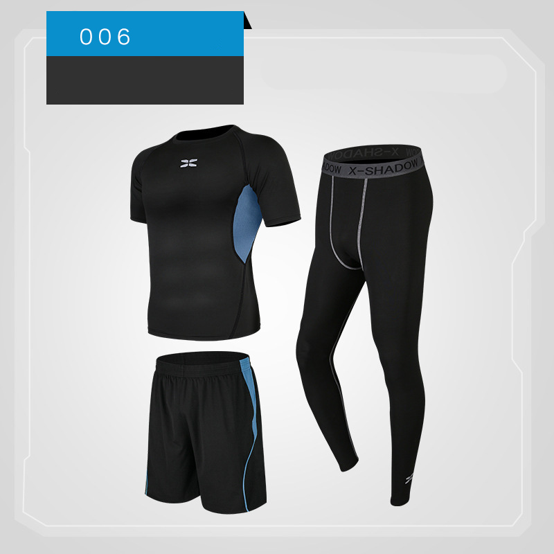 メンズスポーツウェア メンズ スポーツウェア 3点セット 加圧シャツ 吸汗速乾 トレーニング用