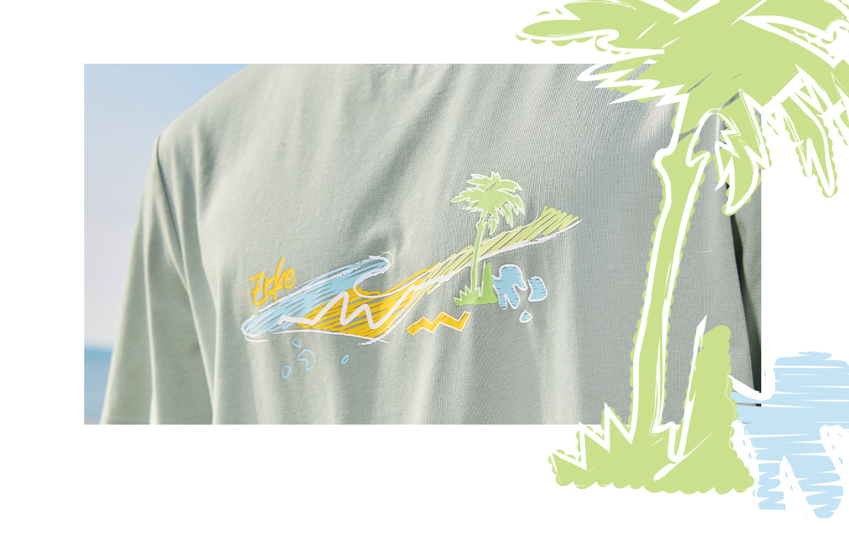メンズスポーツウェア 夏の爽やかサイクリング半袖Ｔシャツ