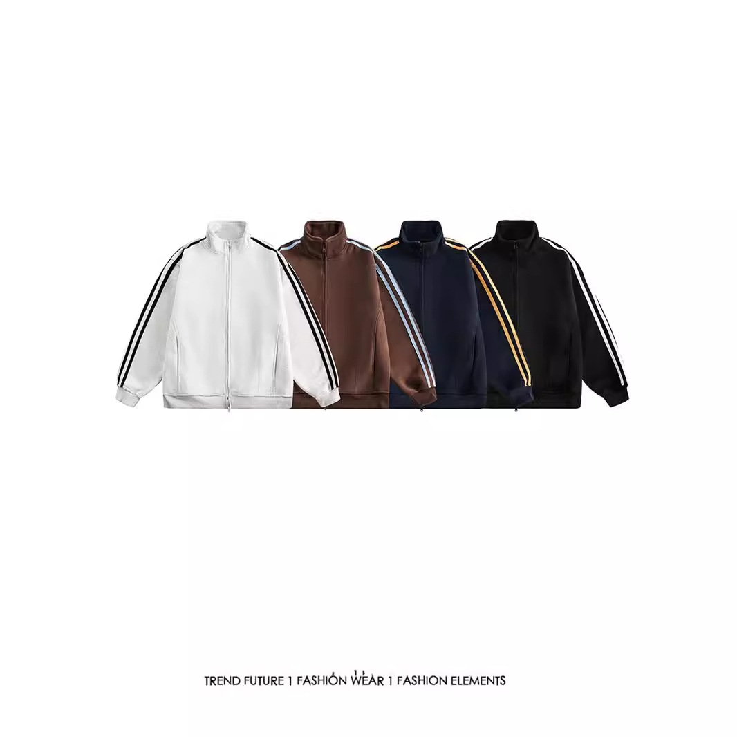 メンズスポーツウェア メンズスポーツトラックジャケット上着4色展開