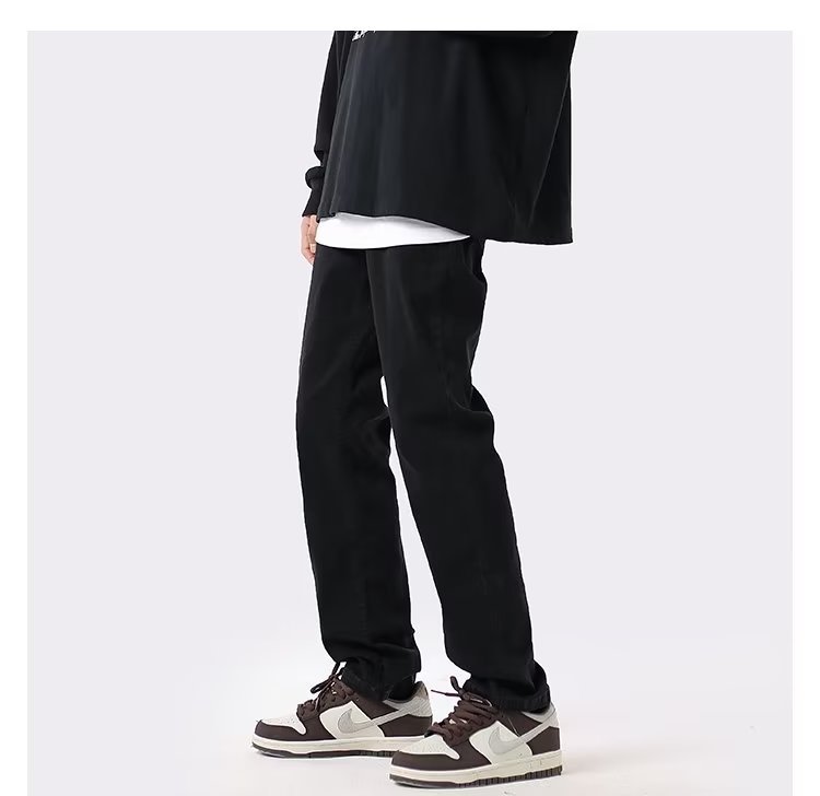 シンプル ストレートデニム
