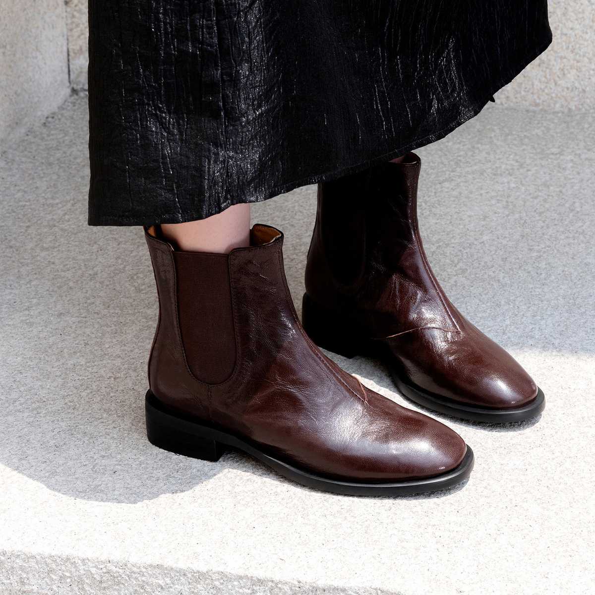 森ガールのナチュラル可愛いショートブーツ5選