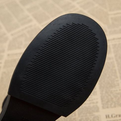 ショートブーツ 本革切替デザインソックス風ショートブーツ