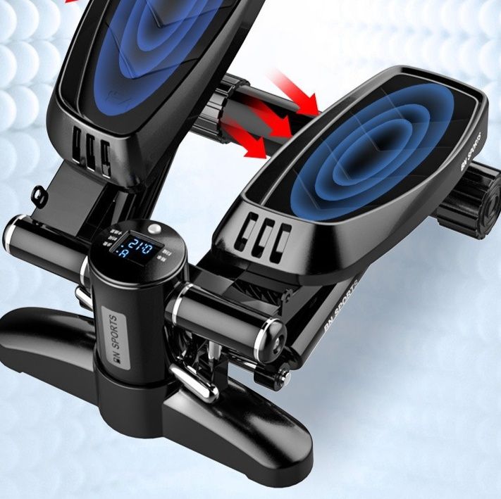 ステッパー足踏み 油圧式負荷調整機能付き静音ステッパー