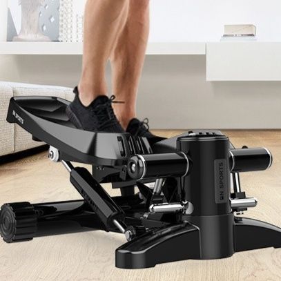 ステッパー足踏み 油圧式負荷調整機能付き静音ステッパー