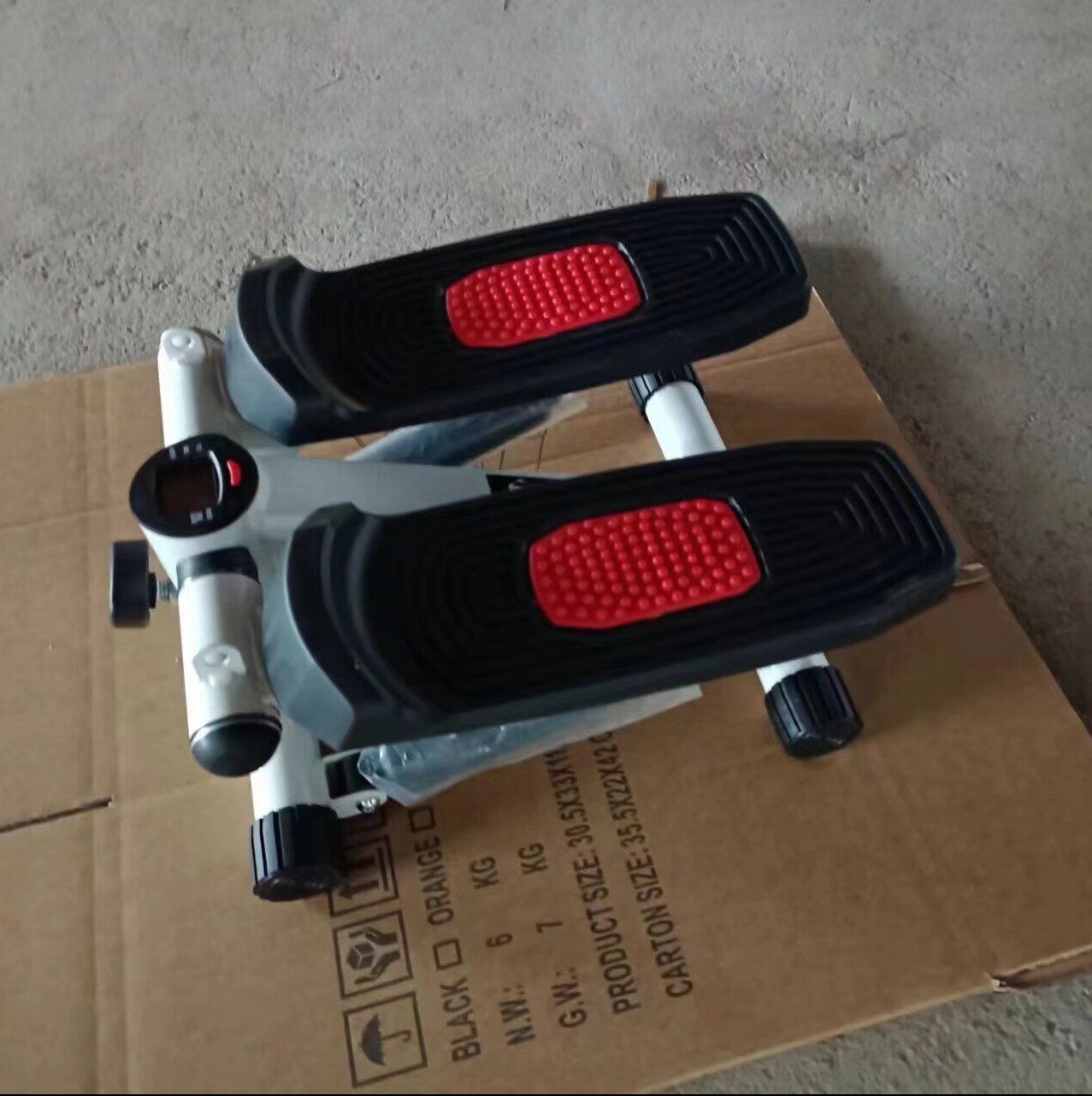 ステッパー 健康足踏み運動ステッパー油圧式負荷調整機能付き