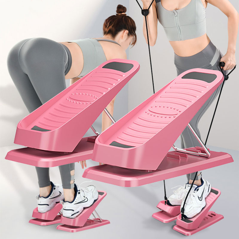 ステッパー 傾斜調節式ステッパー足踏み運動器具セット
