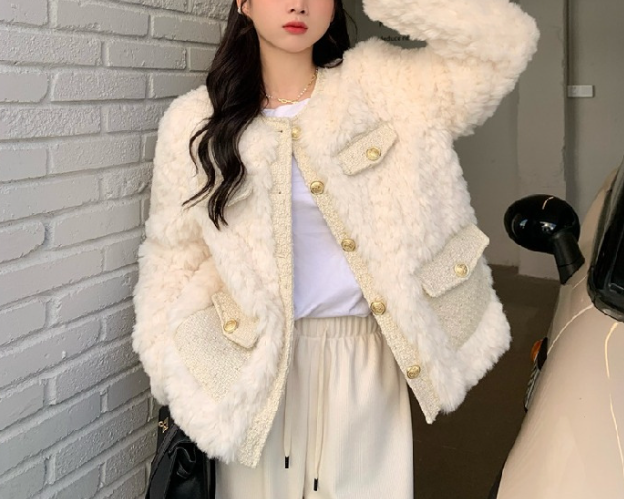 骨格ウェーブボアジャケット