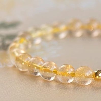 パワーストーンブレスレット 輝く成功の道標ブレスレット
