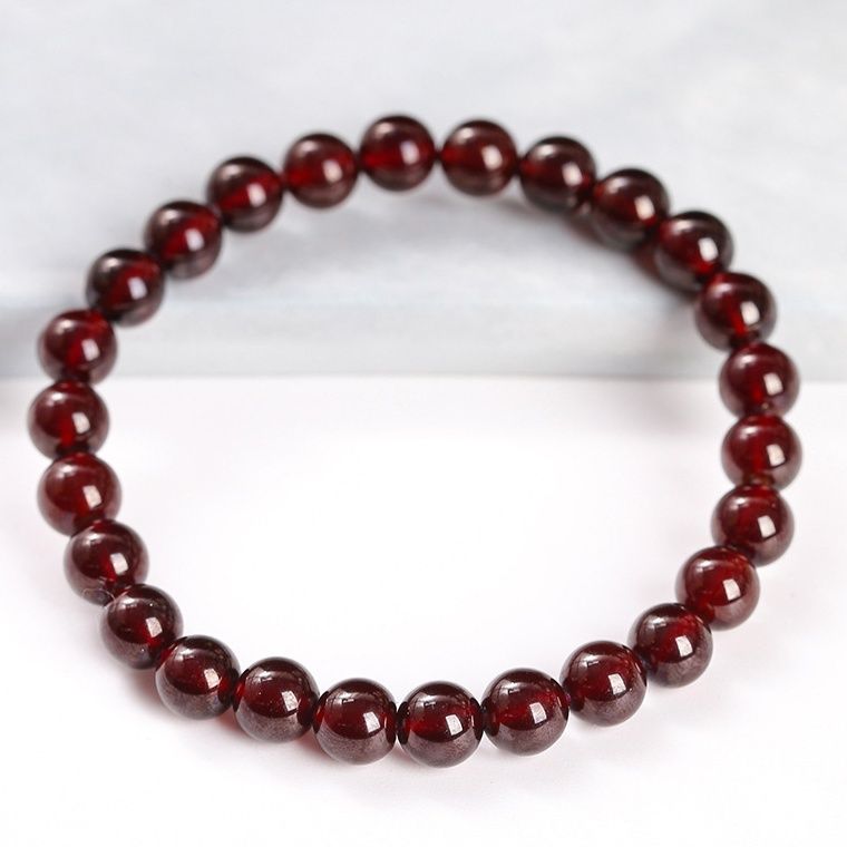 パワーストーンブレスレット子宝生命の恵み柘榴石祈願ブレスレット