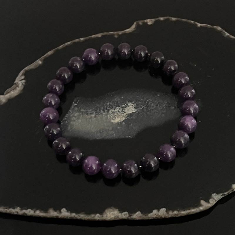 パワーストーンブレスレット魔除け霊性を高める天然石数珠型守護ブレスレット