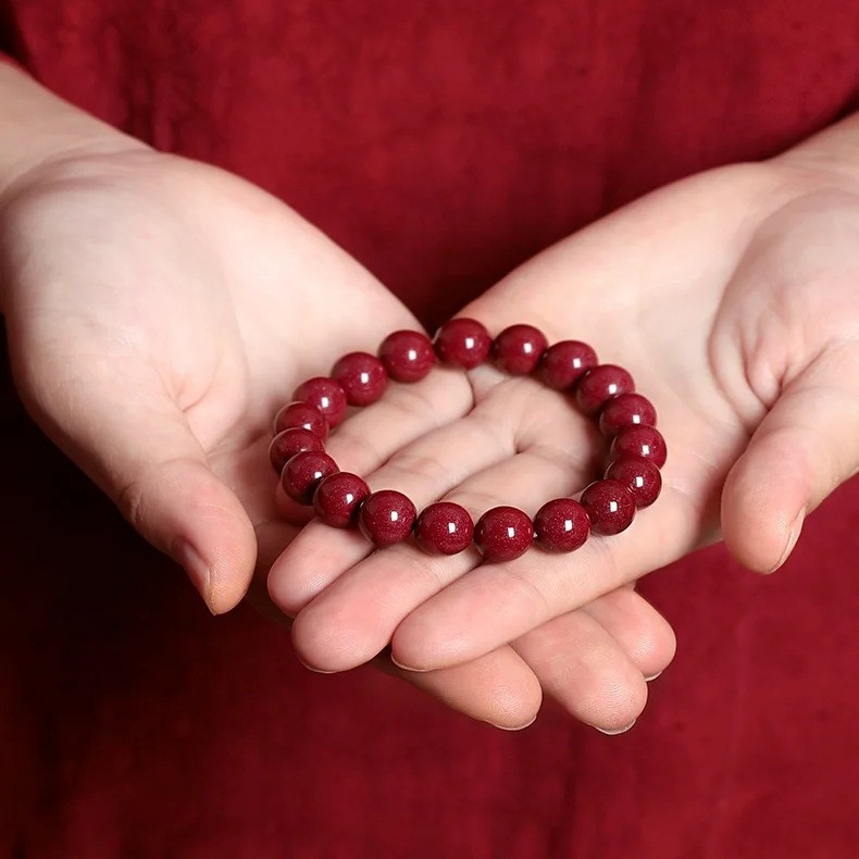 パワーストーンブレスレット 紫金砂の魔除けのブレスレット