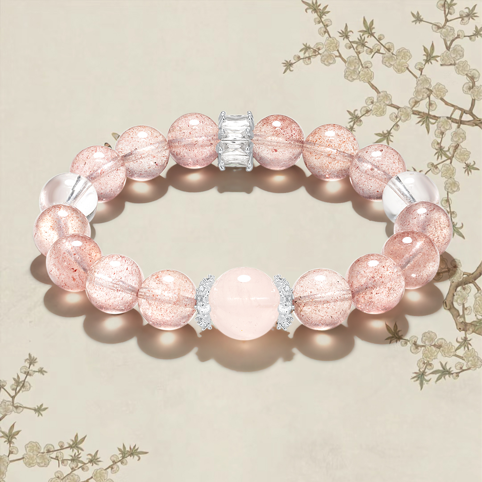 パワーストーンブレスレット 桜恋語り 縁結びの輝石