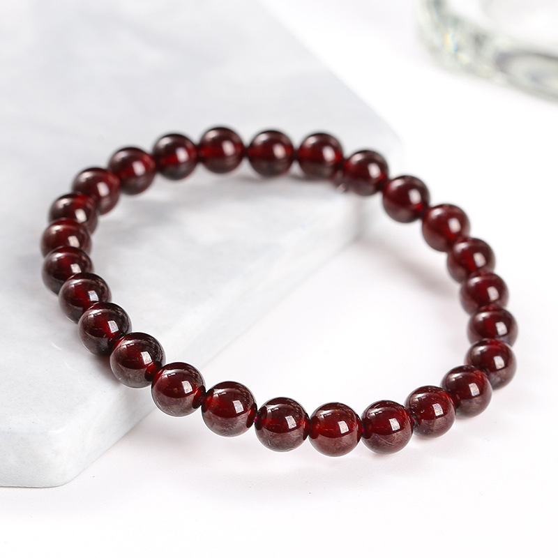 パワーストーンブレスレット子宝生命の恵み柘榴石祈願ブレスレット
