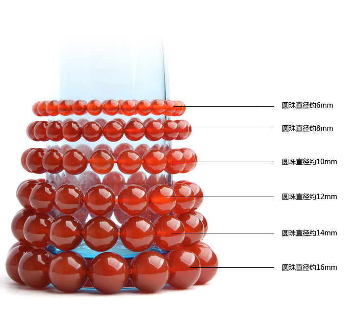 パワーストーン アクセサリー 二〇二五年新作 赤瑪瑙ブレスレット 開運風水 天然石 男女兼用