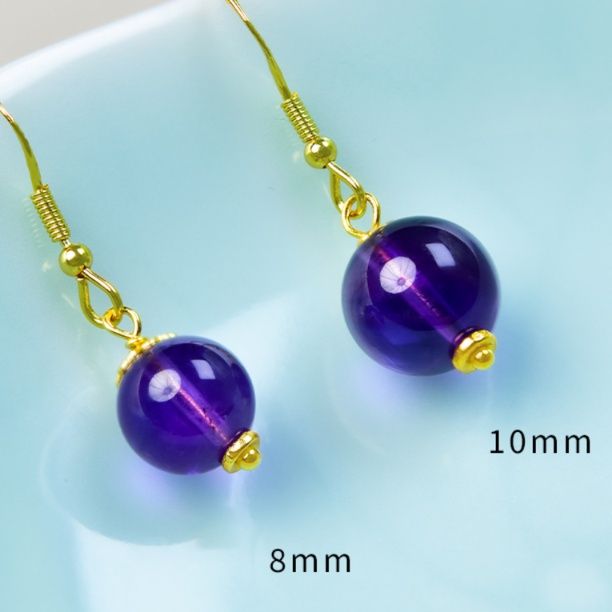 パワーストーン アクセサリー パワーストーン アクセサリー 神秘の水晶玉 癒しのしずくイヤリング