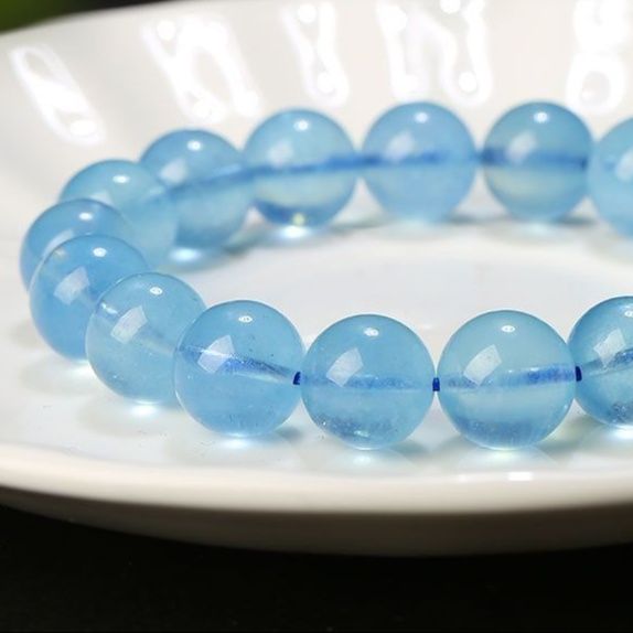 パワーストーン アクセサリー パワーストーン アクセサリー 神秘の海 静謐な水晶数珠