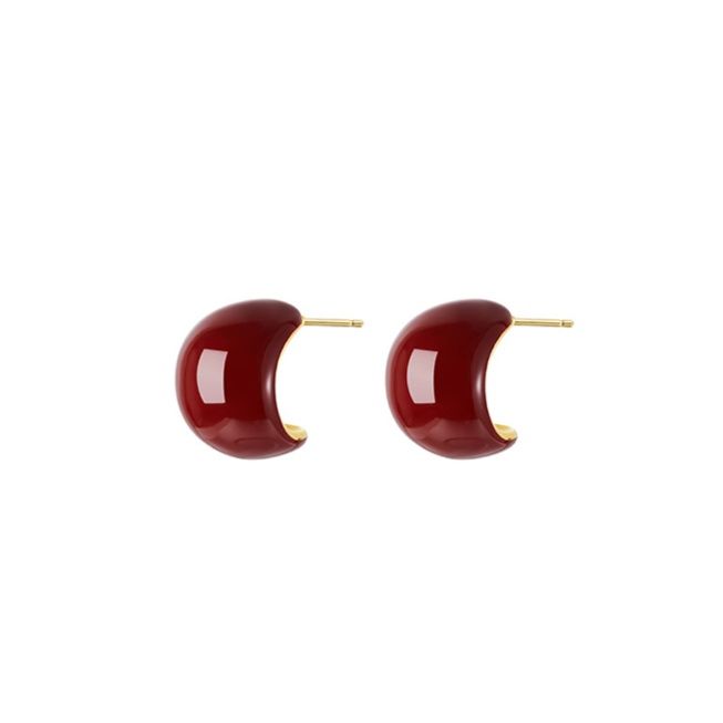 パワーストーン アクセサリー パワーストーン アクセサリー 月の恵み 半月形ピアス