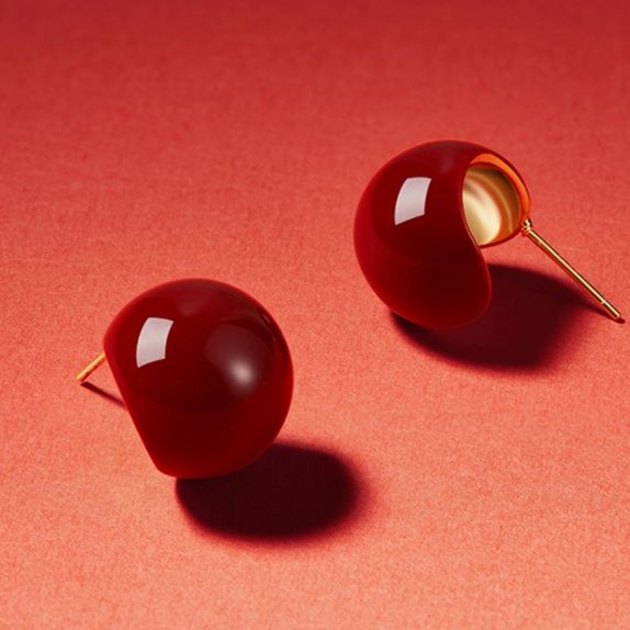パワーストーン アクセサリー パワーストーン アクセサリー 月の恵み 半月形ピアス
