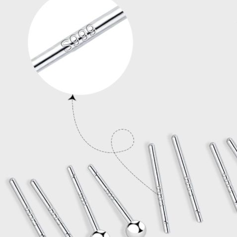 パワーストーン アクセサリー パワーストーン アクセサリー 純銀輝石ミニマルピアス