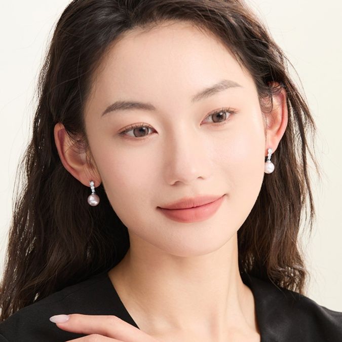 パワーストーン アクセサリー パワーストーン アクセサリー 優美な真珠のしずく ピアス