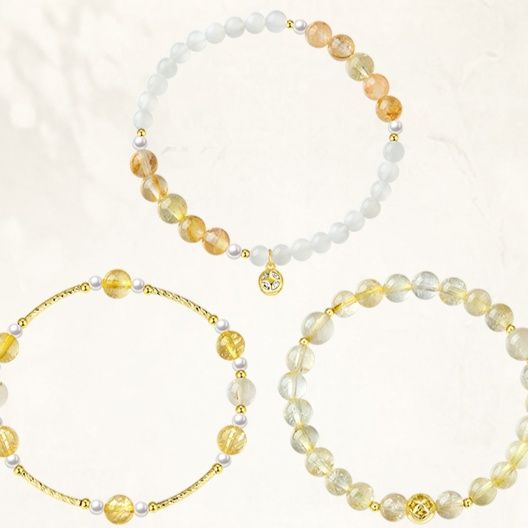 パワーストーン アクセサリー パワーストーン アクセサリー 天然水晶招財ブレスレット