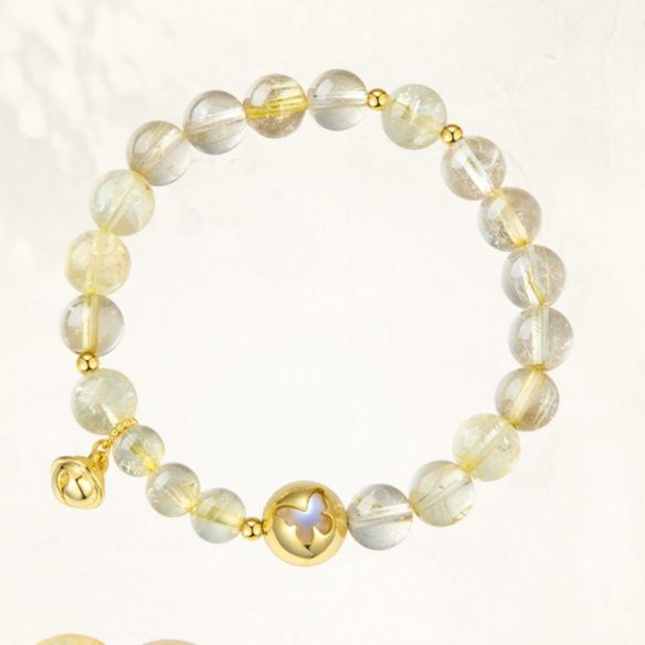 パワーストーン アクセサリー パワーストーン アクセサリー 天然水晶招財ブレスレット