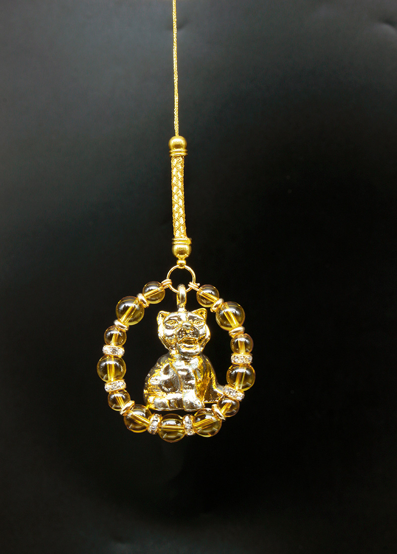 パワーストーン アクセサリー 金運財運とらの子数珠お守り 天然石パワーストーン