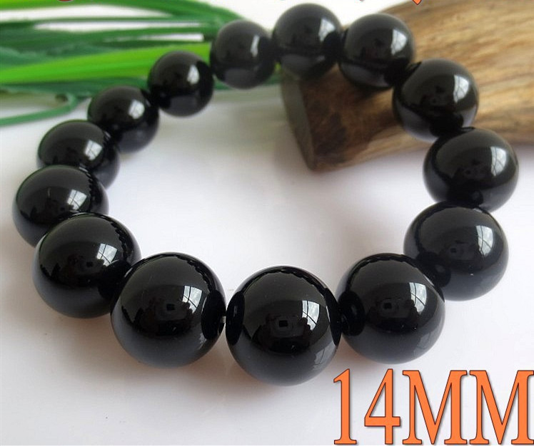 パワーストーン アクセサリー 天然黒瑪瑙ブレスレット 2025年新作 開運風水 男女兼用