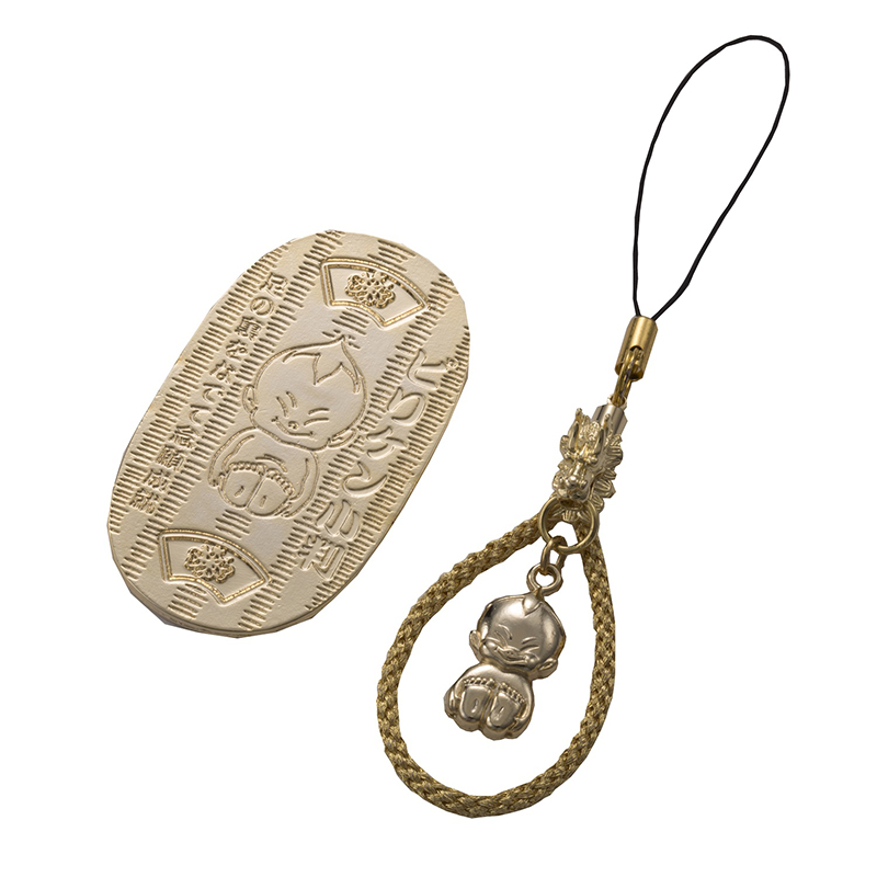 パワーストーン アクセサリー ビリケンさん龍小判付き数珠房紐