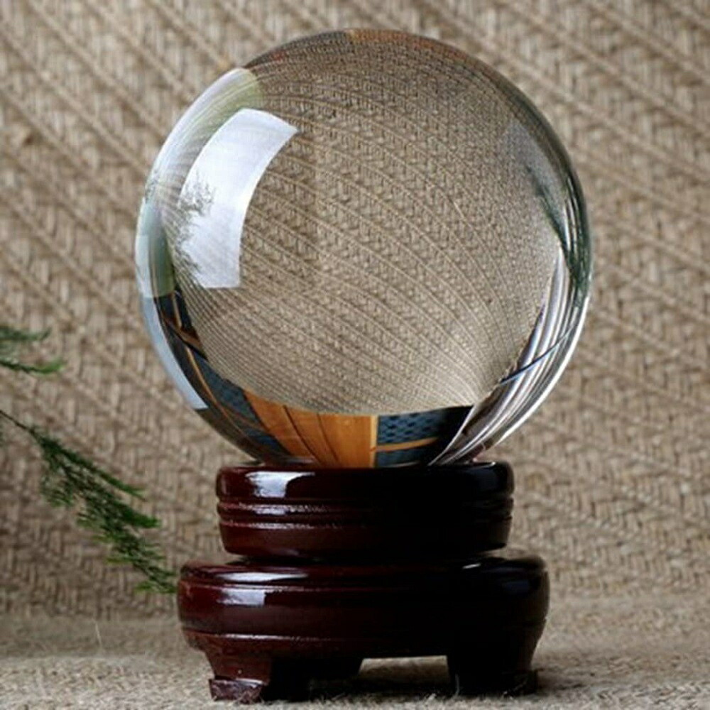 【小キズあり】水晶玉 直径10センチ 数珠 開運祈願　パワーストーン アクセサリー 