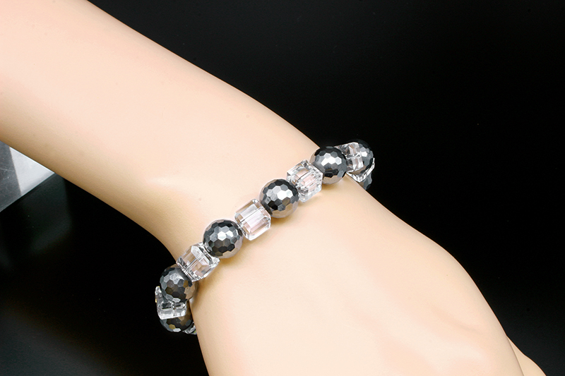 パワーストーン アクセサリー 勝利の願いを込めたテラヘルツ水晶ブレスレット