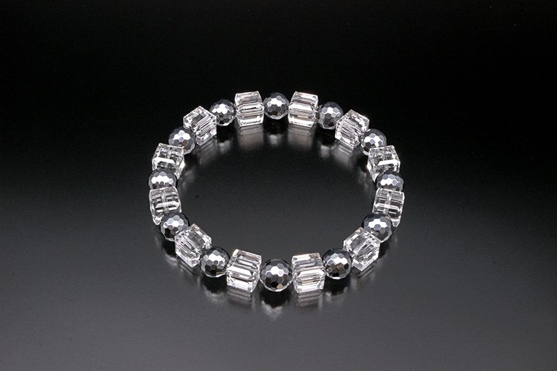 パワーストーン アクセサリー 勝利の願いを込めたテラヘルツ水晶ブレスレット